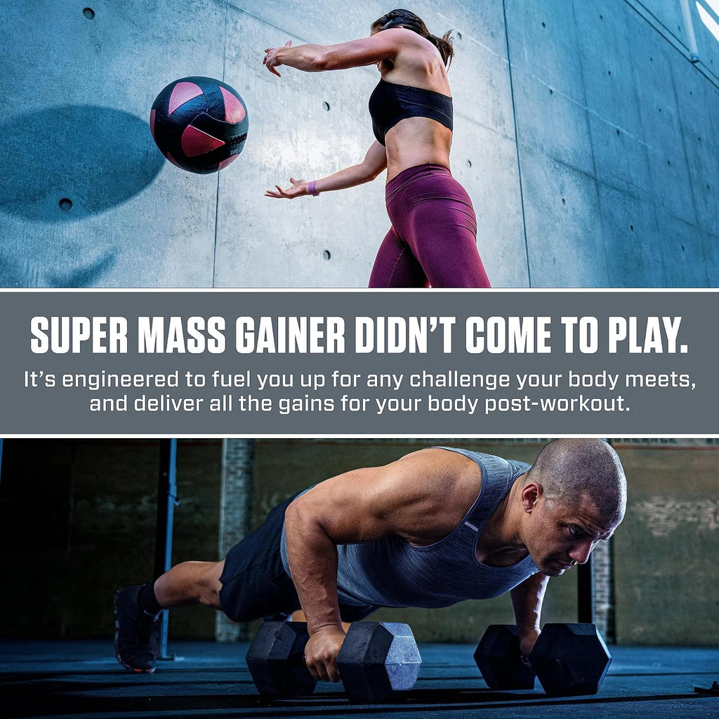 Dymatize Super Mass Gainer 52g Protein Powder, Rich Chocolate, 6 lb