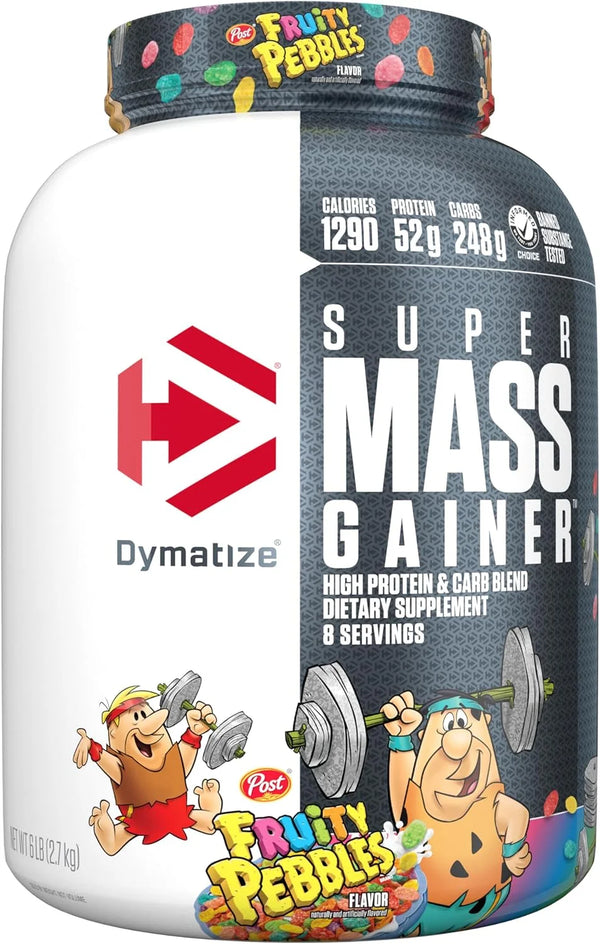 Dymatize Super Mass Gainer 52g Protein Powder, Rich Chocolate, 6 lb