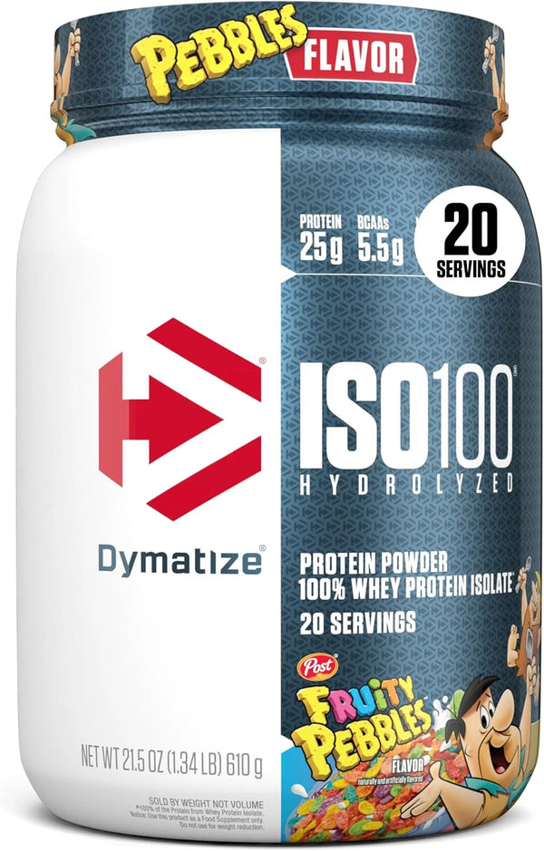 Dymatize ISO100 Protein Powder, 100% Whey Isolate, Cocoa Pebbles