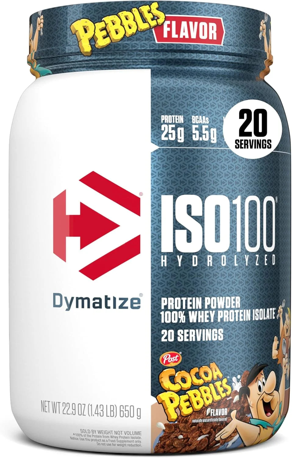 Dymatize ISO100 Protein Powder, 100% Whey Isolate, Cocoa Pebbles Main image