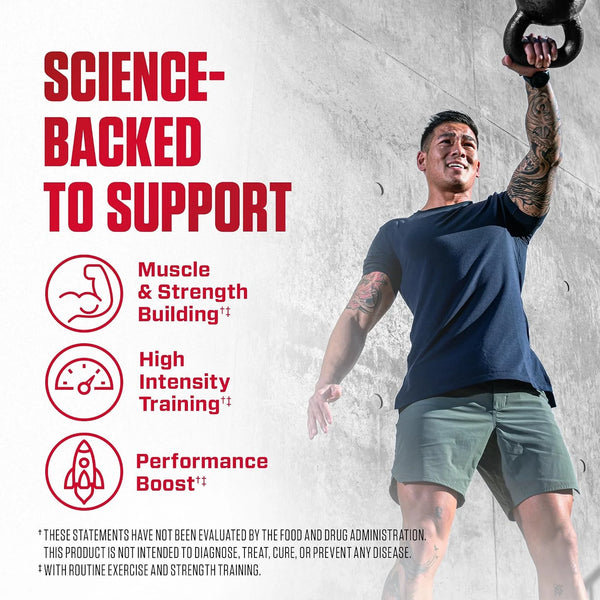 Dymatize Creatine Monohydrate Powder with CREAPURE (Product of Germany), 5g Per Serving, 60 Servings (300g), Creatine for Women and Men, Gluten Free